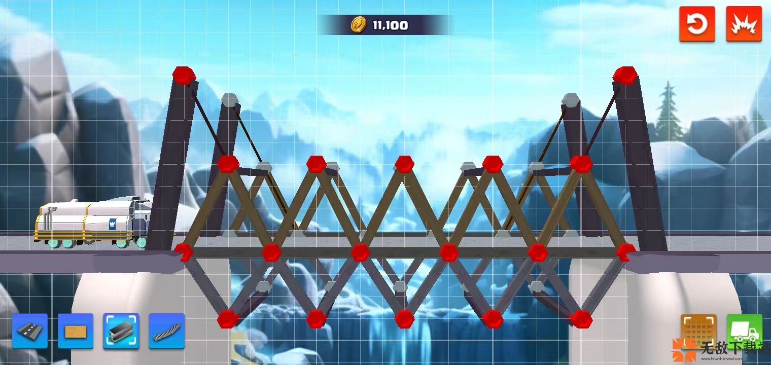 桥梁建造模拟器游戏